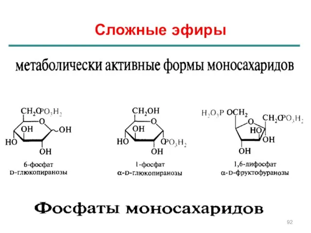 Сложные эфиры