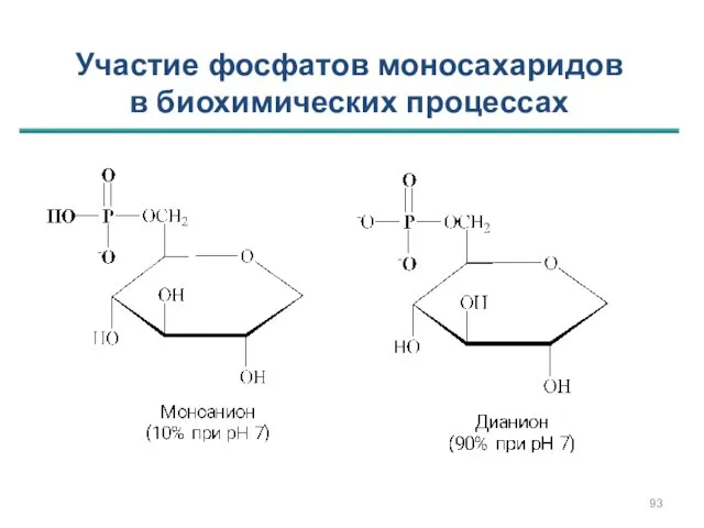 Участие фосфатов моносахаридов в биохимических процессах