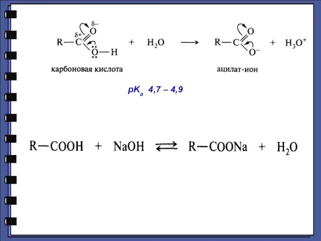 pKa 4,7 – 4,9