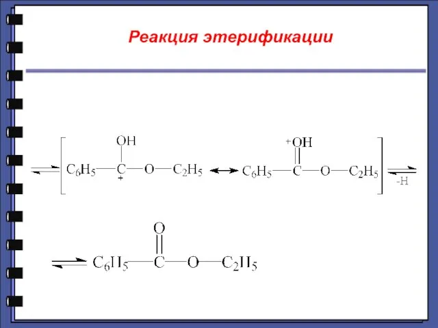 Реакция этерификации