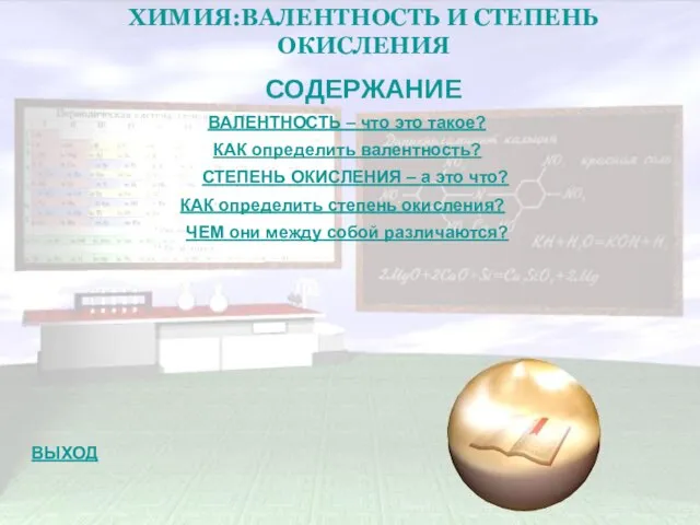 ВАЛЕНТНОСТЬ – что это такое? СТЕПЕНЬ ОКИСЛЕНИЯ – а это что? КАК