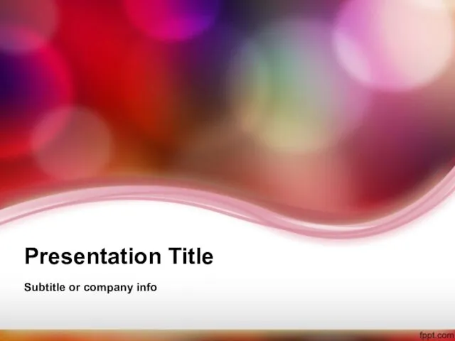 Presentation Title