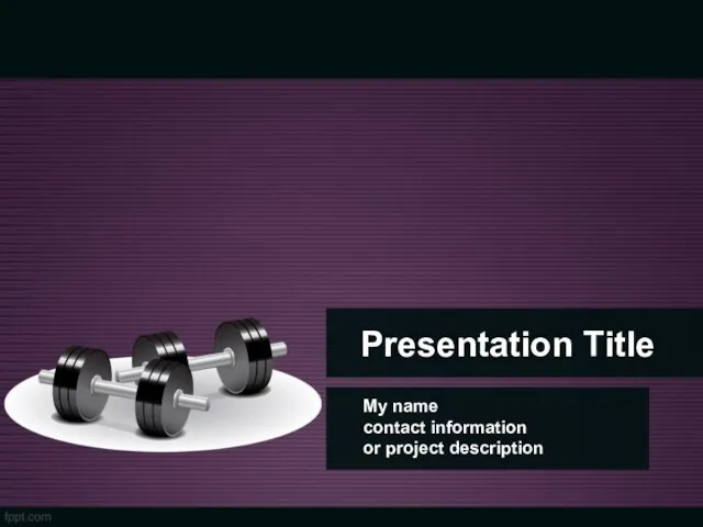 Presentation Title