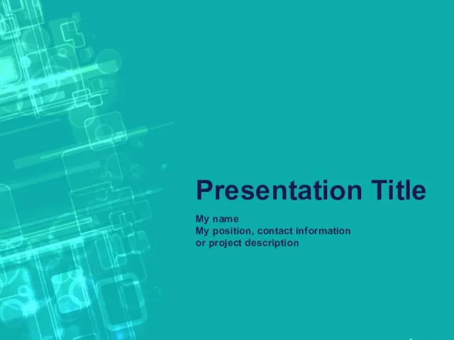 Presentation Title