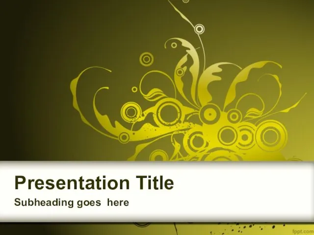 Presentation Title