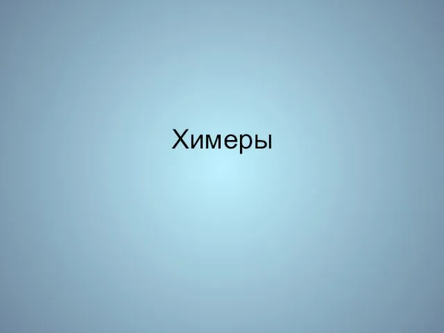 Химеры