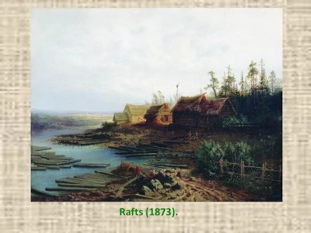 Rafts (1873).