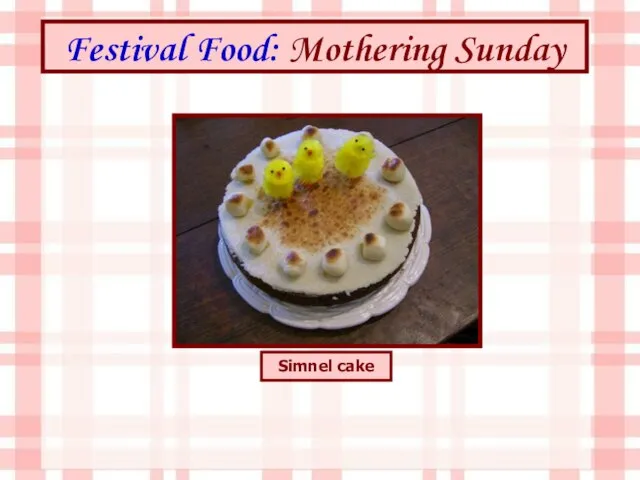 Festival Food: Mothering Sunday Simnel cake