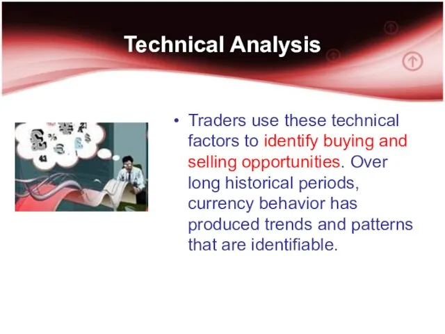 Technical Analysis Traders use these technical factors to identify buying and selling