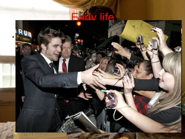 Early life Pattinson was born in London. His mother, Clare, worked for