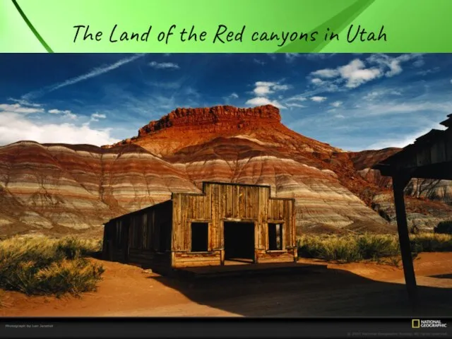 The Land of the Red canyons in Utah