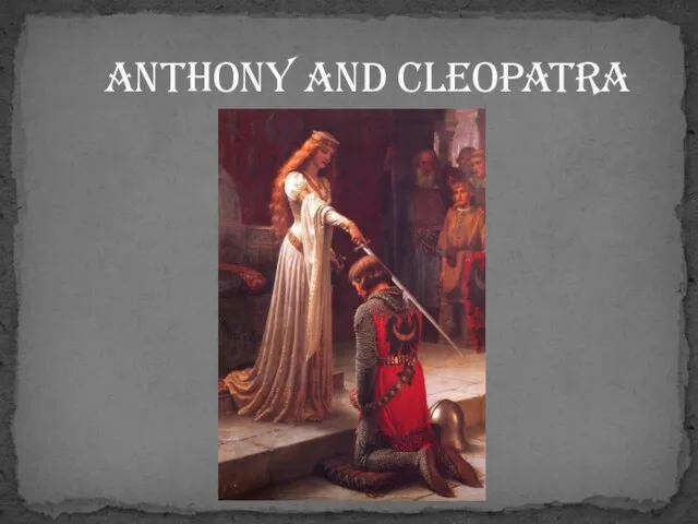 Anthony and Cleopatra