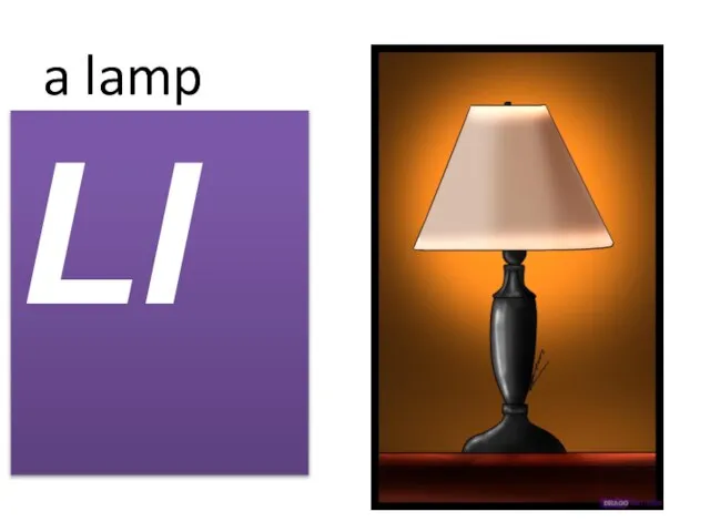 a lamp Ll
