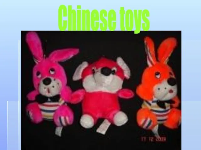 Chinese toys