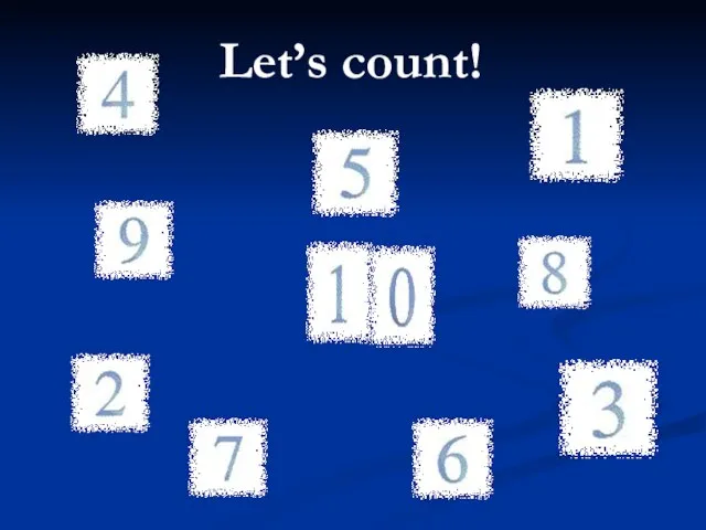 Let’s count!