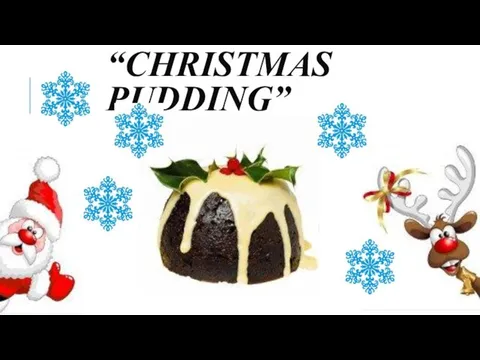 “Christmas pudding”