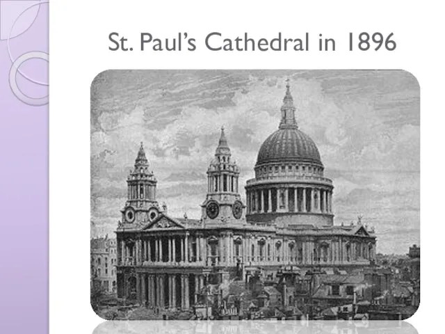 St. Paul’s Cathedral in 1896