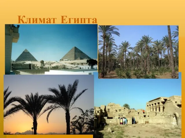 Климат Египта