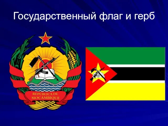 Государственный флаг и герб
