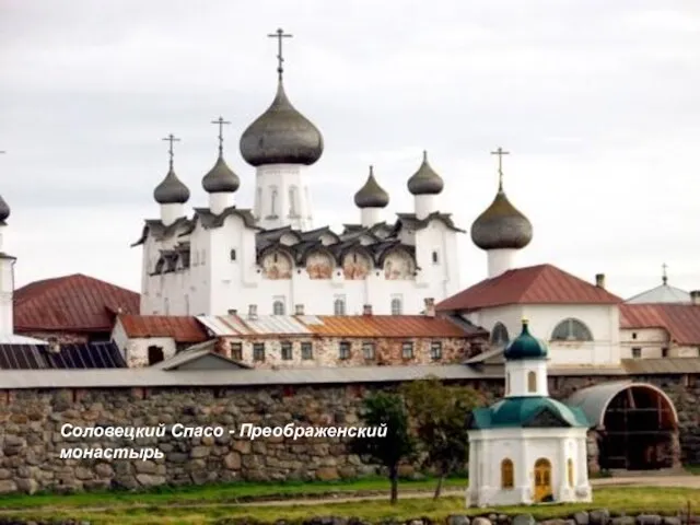 МОРЯ ЕВРОПЕЙСКОГО СЕВЕРА На западе Белого моря расположен Соловецкий архипелаг. Здесь в