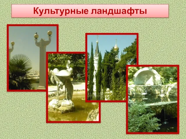 Культурные ландшафты