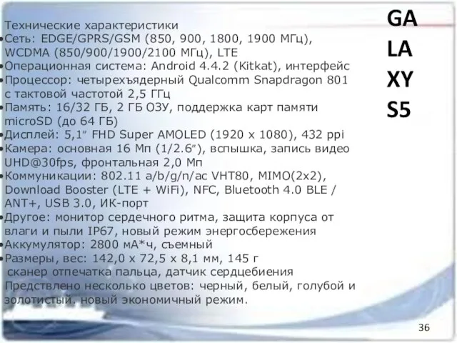 Технические характеристики Сеть: EDGE/GPRS/GSM (850, 900, 1800, 1900 МГц), WCDMA (850/900/1900/2100 МГц),