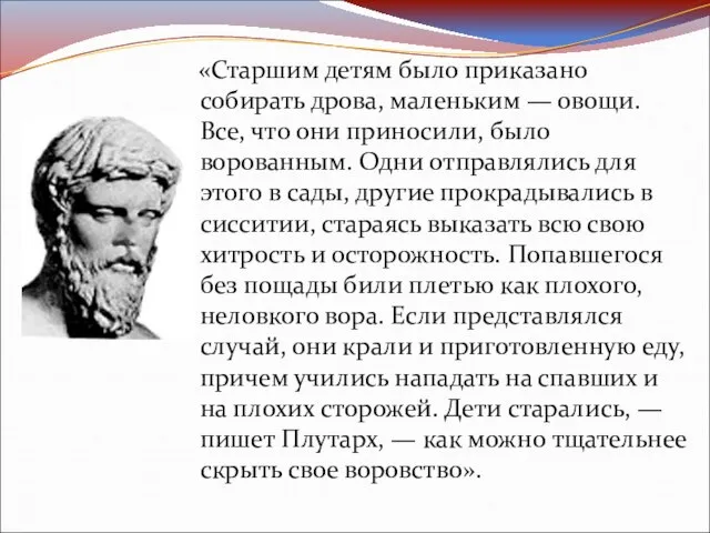 «Старшим детям было приказано собирать дрова, маленьким — овощи. Все, что они