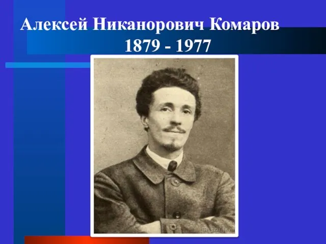 Алексей Никанорович Комаров 1879 - 1977