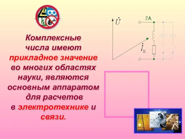 Комплексные числа имеют прикладное значение во многих областях науки, являются основным аппаратом