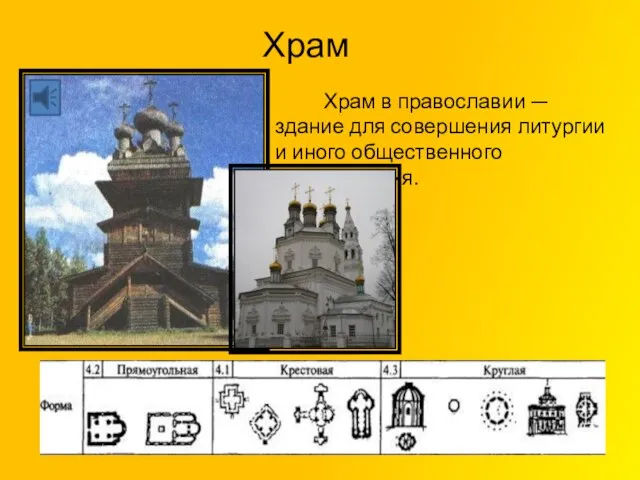 Презентация на тему Храм