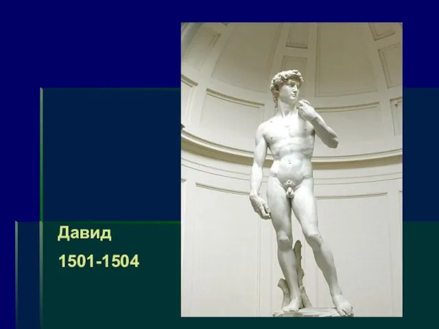 Давид 1501-1504