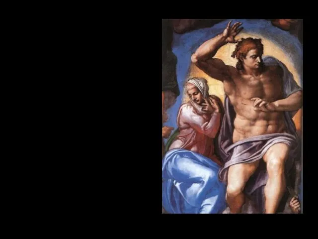 Микеланджело больше всего интересовал сам человек, для него весь мир сосредоточен в