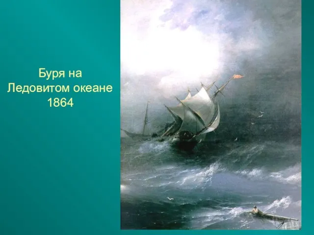 Буря на Ледовитом океане 1864
