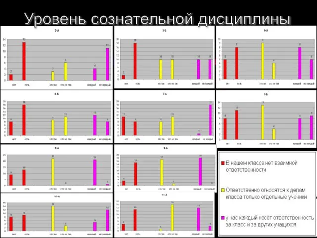 Уровень сознательной дисциплины