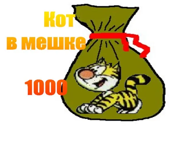 На главную Кубики для всех Кот в мешке 1000