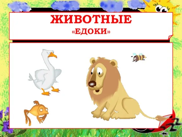 ЖИВОТНЫЕ «ЕДОКИ»