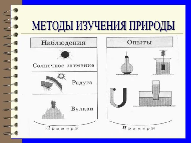 МЕТОДЫ ИЗУЧЕНИЯ ПРИРОДЫ