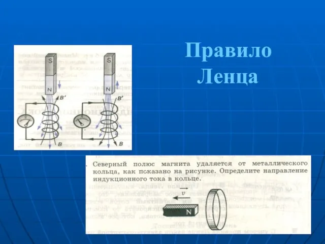 Правило Ленца