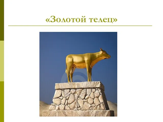 «Золотой телец»