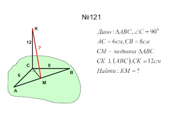 №121 A C B M K ? 6 8 12