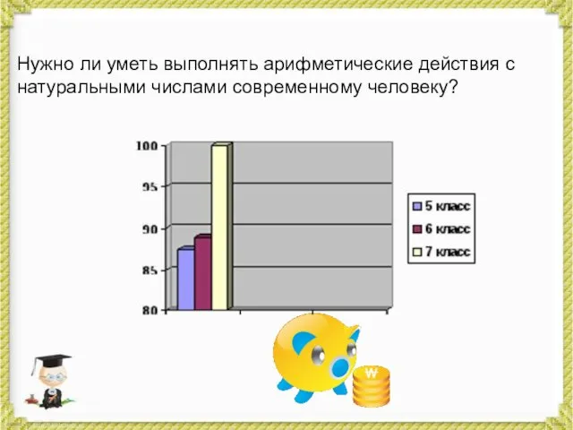 Нужно ли уметь выполнять арифметические действия с натуральными числами современному человеку?