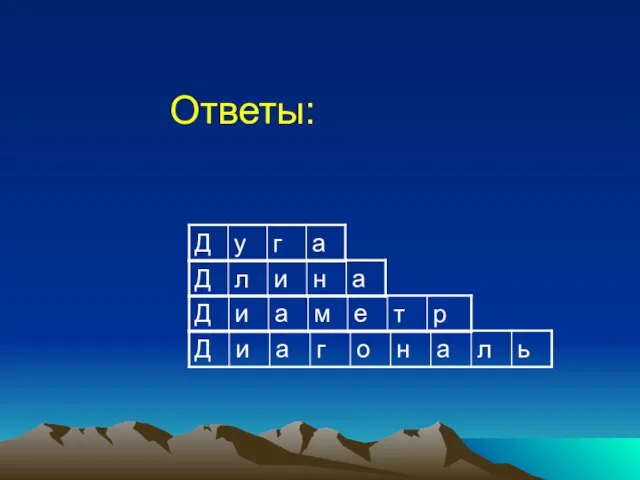 Ответы: