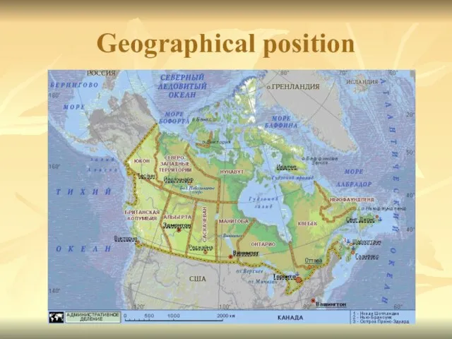 Geographical position