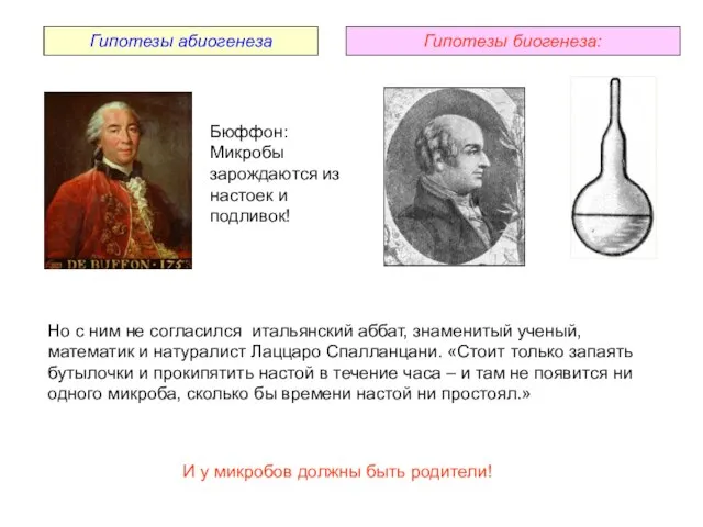 Но с ним не согласился итальянский аббат, знаменитый ученый, математик и натуралист