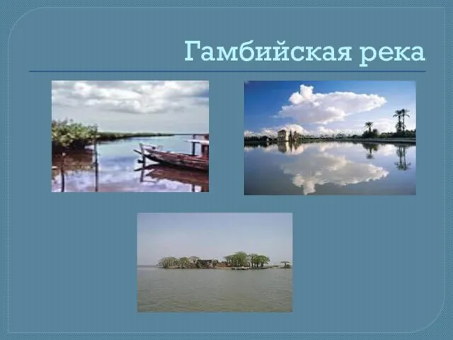 Гамбийская река