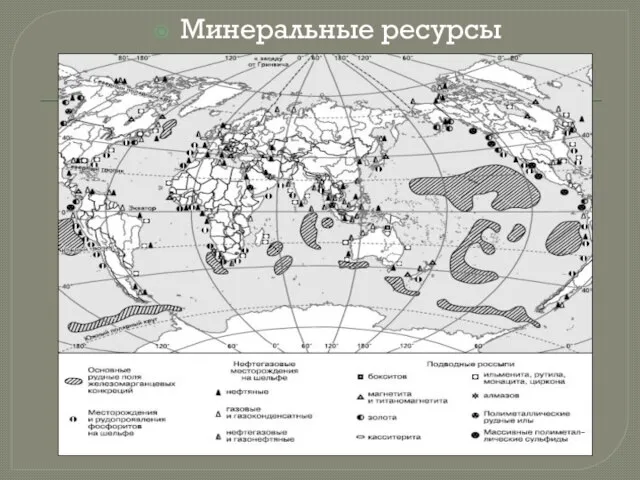 Минеральные ресурсы