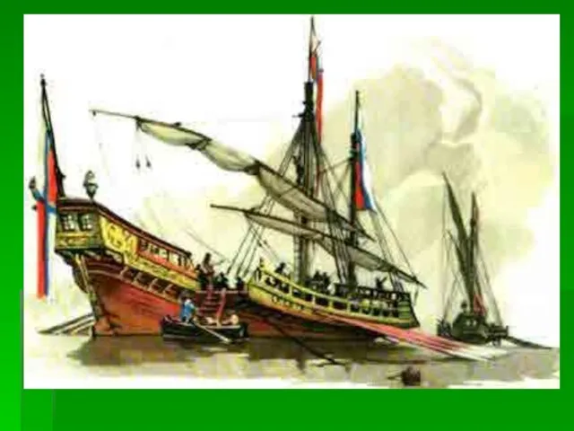 Во главе флота, спустившегося к Азову, плыла галера «Принципиум», которой командовал сам