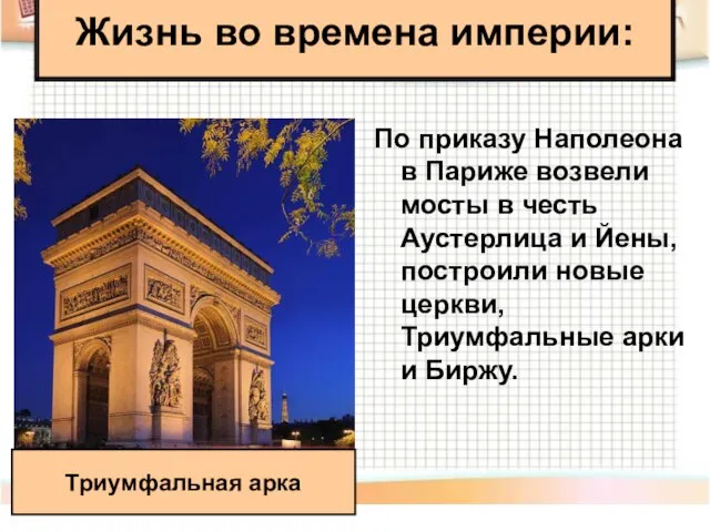 Жизнь во времена империи: По приказу Наполеона в Париже возвели мосты в