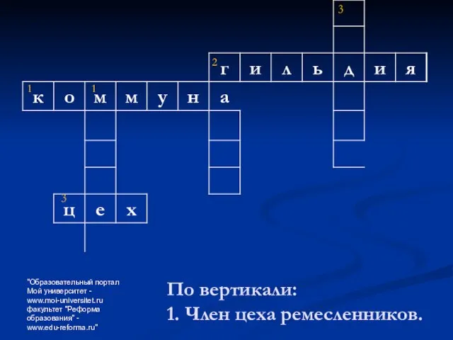 "Образовательный портал Мой университет - www.moi-universitet.ru факультет "Реформа образования" - www.edu-reforma.ru" По