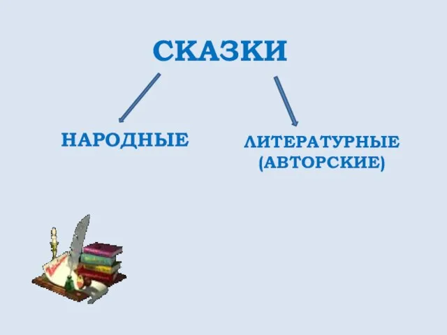 СКАЗКИ НАРОДНЫЕ ЛИТЕРАТУРНЫЕ (АВТОРСКИЕ)